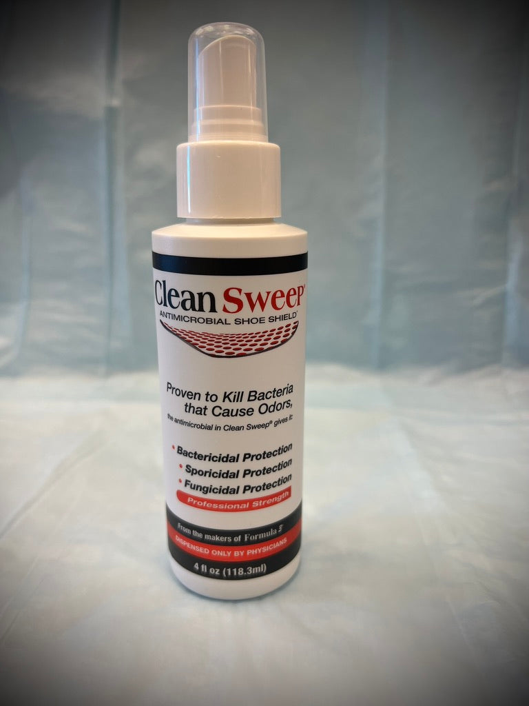 Clean Sweep Antimicrobial Shoe Shield: Professional Strength